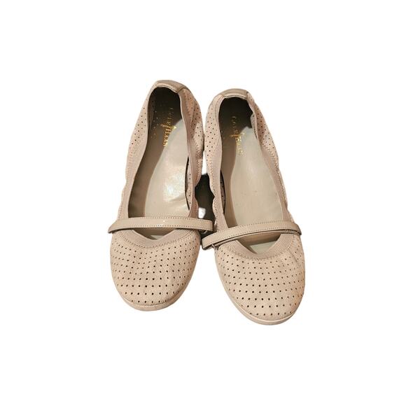 Cole Haan Women's Gilmore MJ Ballet Mary Jane Flats - Gray size 8.5B - Picture 1 of 4